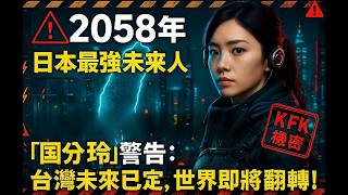 日本最準未來人 2058年現身，台灣與世界的結局已定？｜國分玲 揭露即將發生的世界劇變