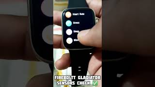 Fireboltt Gladiator 🔥 sensors check #fireboltt #techpoke