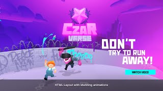 CZar Verse - HTML Layout with stunning animations