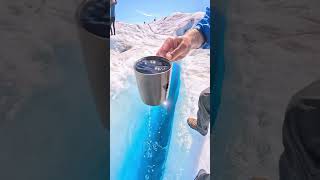 Agua de un glaciar!