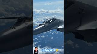 watch this rare moment of a fighter jet refueling mid-air. Precision meets adrenaline #military