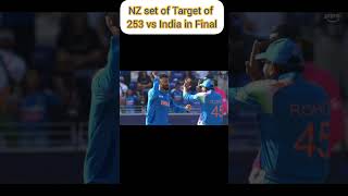 India vs New Zealand ICC Champions Trophy 2025 Final Highlights | Thrilling Run Chase!" Target 253