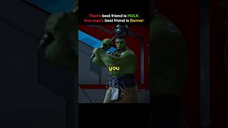 Thor and Hulk are the best when together #thor #hulk #avengers #shorts