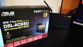 Wan setup on Asus DSL-AC68U Modem Router on nbn (HFC)