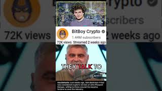 BitBoy called the demise of FTX & SBF weeks ago #ftx #sbf #bitboy #crypto #btc #bitcoin #solana