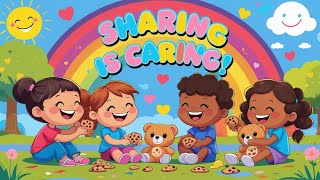 Sharing Is Caring | Kids Rhyming Song About Kindness and Friendship
