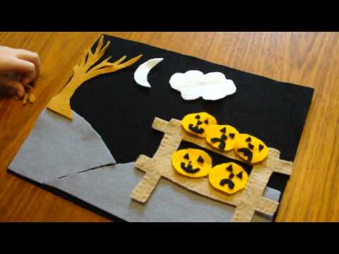 Halloween - 5 Little Pumpkins Song