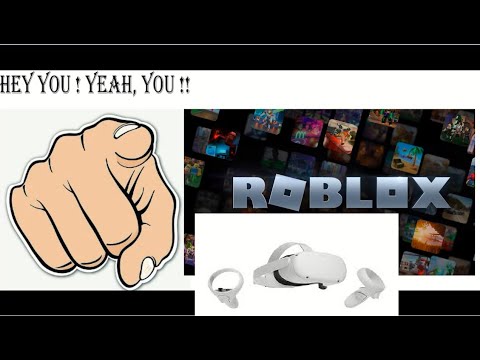 Playing Roblox Games YOU Want IN VR