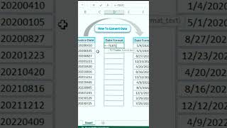 How To Convert Date in Exceltrip & tricks #mrexcelacademy#powerbi#excel#powerbi #powerquery #excel