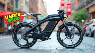 30 Hottest Budget Electric Bikes on Amazon Under $500 (2025)