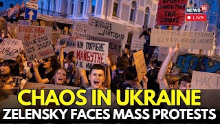 Live: Ukraine Protest Against Zelensky | Zelensky Approves Law To Weaken Anti-Corruption Agencies