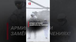 Военные Эстонии получили сильное обморожение на учениях! #эстония #армия #нато #учения #чп