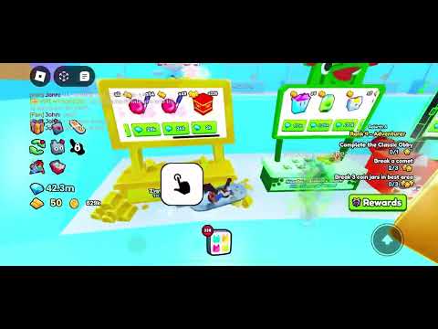 Breaking the ps99 economy with rainbow swirls! Part 1@Stuwieee