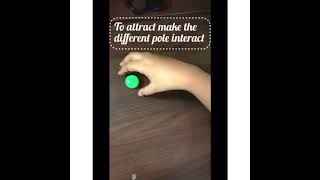 Attraction and Repulsion of Magnets #shorts #youcanlearnanything