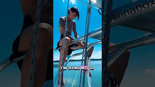 Zero screws went into the water 😆😅 #shorts #fyp #foryou #sailing #boatlife #diy