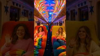 America’s Fluffiest Train Ride Ever! 😍🚆🇺🇸 #cutetrain #shorts #shortsfeed