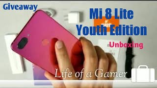 Xiaomi Mi8 Lite/Youth Edition Twilight Gold Unboxing and First Impression