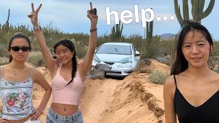 OVERNIGHT IN THE DESERT FOR 24 HOURS!!