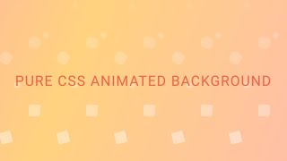 CSS Animated Background Square To Circle Tutorial | @Code Companion