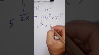 How To Solve For X #maths #mathstricks #mathskills #mathshelp #algebra #exponential