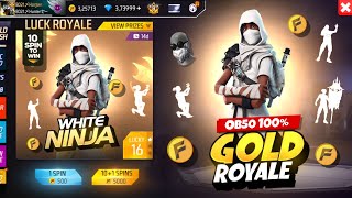 OB50 100% Gold Royale Bundle Free Fire | New Event Free Fire Bangladesh Server | Free Fire New Event