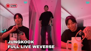 LIVE🔴 Jungkook Surprise Fans on WEVERSE LIVE from Los Angeles 2025