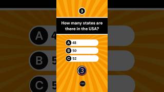 How many states are there in the USA? #generalknowledge #quiz #trivia #quiztime