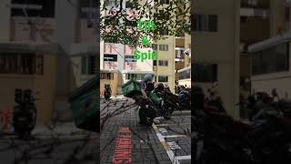How To Do A Motorcycle Side Stand Donut? #motortips #shorts