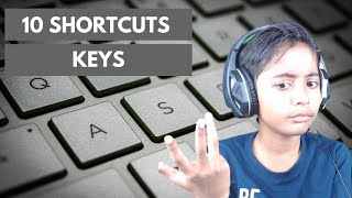 10 Shortcut Keys In Pc Windows 10 For Beginners Tutorial 2023