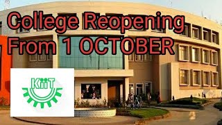 KIIT UNIVERSITY TO START OFFLINE CLASSES FROM 1st OCTOBER ALL YEARS