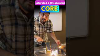 Saturated & Unsaturated Core. #gatepreparation #saturation #electricalengineering #transformer