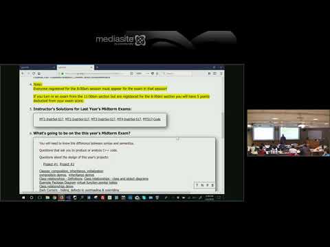 CSE 687 SP 18 03 02 2018 - Help Session, Handed out graded projects, Project #3