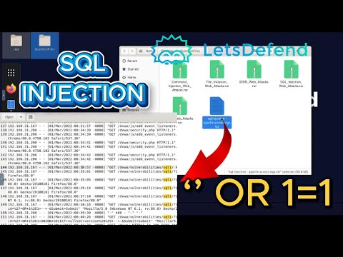 How I solved "Detection SQL Injection Attacks" | Lets Defend