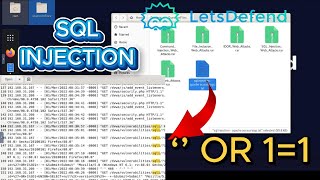 How I solved "Detection SQL Injection Attacks" | Lets Defend