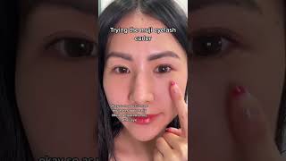 Trying the tiktok viral muji eyelash curler 👀