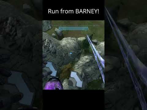 Run from Barney Custom Halo MCC GameMode Variant - Day 58 of 365