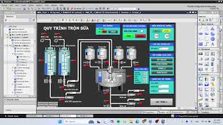 SCADA project with Wincc professional.