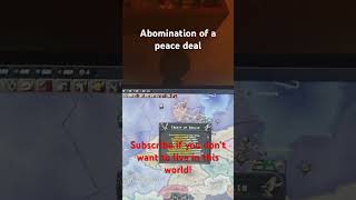 Wacky Hearts of iron Peace Deal!