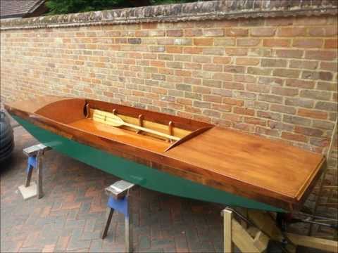 Thames punt electric conversion and renovation