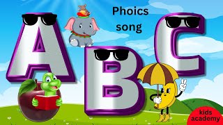 ABC Song Nursery Rhymes/ Phonics Song / kindergarten learning videos /kids academy ABC/Lesson-22