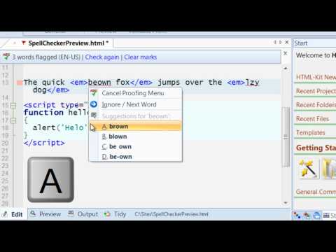 Spell Checker preview