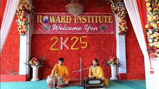 New year program with Howard family .