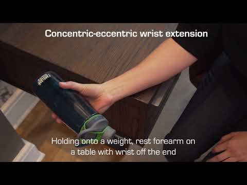 Wrist Flexion Exercise - Concentric & Eccentric