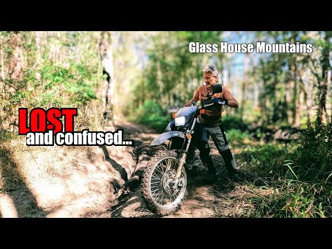LOST and confused riding single track on the #DR650
