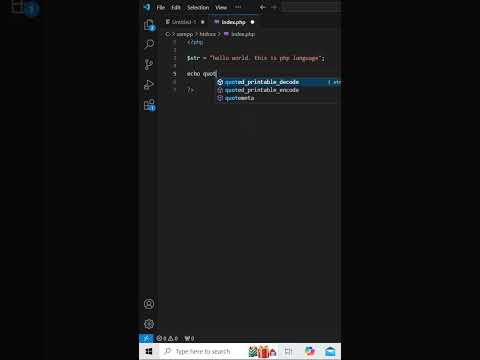 quotemeta() function in php #development #viralshorts #coding #shorts