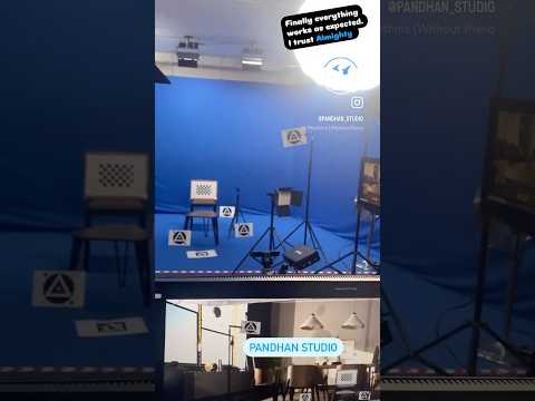 Unreal engine 5 virtual production with Retracker Bliss Test