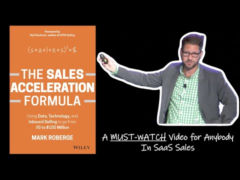 The Sales Acceleration Formula Book: How to Go From $0 to $100 Million