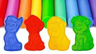 Playing with Paw Patrol Play Doh & Candy Bowls | Colors | Preschool Toddler Video