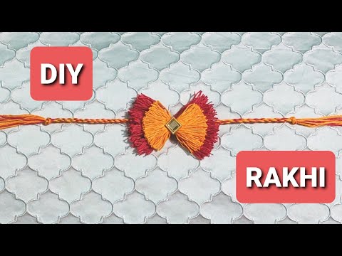 How To Make Rakhi | DIY | Handmade Rakhi | Part-2 #diyrakhi#handmaderakhi#rakhidesign#UNIQUEWORLD