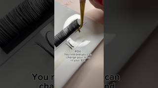 Lash tech beginner inspo Fan Making volume #lashes #shorts